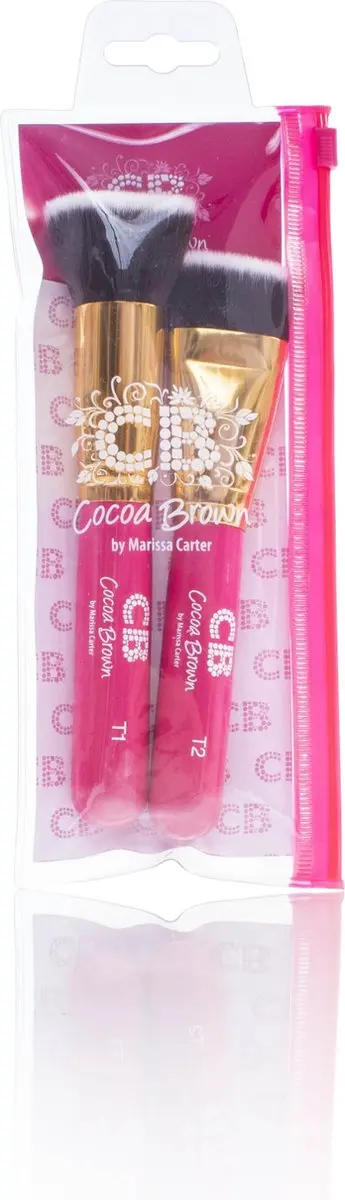 Cocoa Brown Tontouring Make-up Kwastenset