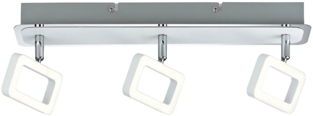 Paulmann Spotlight Frame 3x4,5W 3000K - 3x320lm - Wit mat/Chroom