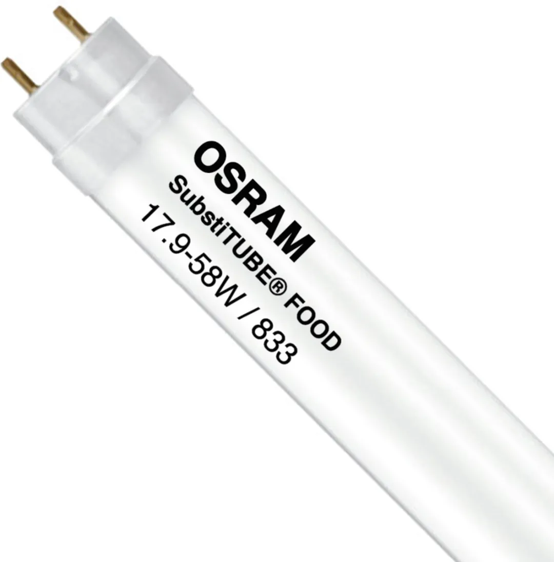 Osram SubstiTUBE LED T8 Food 17.9W 1700lm - 150cm - Warm Wit - afbeelding 2 van 2