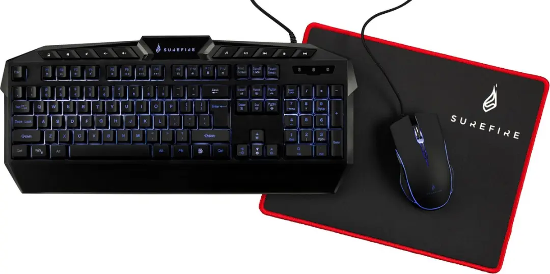 Surefire KingPin Set (QWERTY (ES)/7-knops RGB/Muismat)