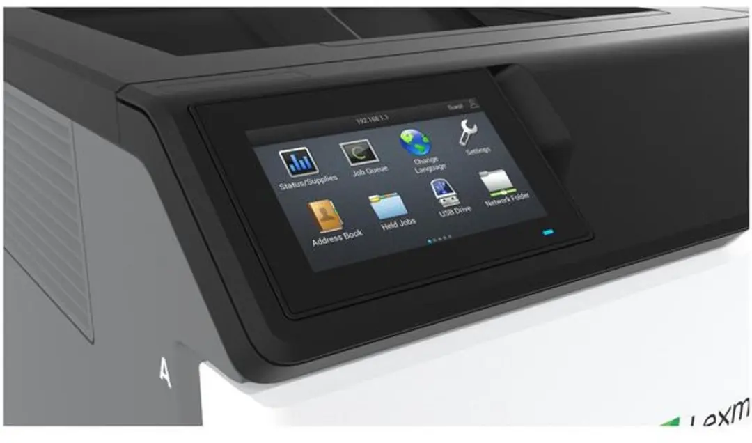 Lexmark CS730de 47C9020 Kleur Laserprinter - Wit - afbeelding 2 van 5