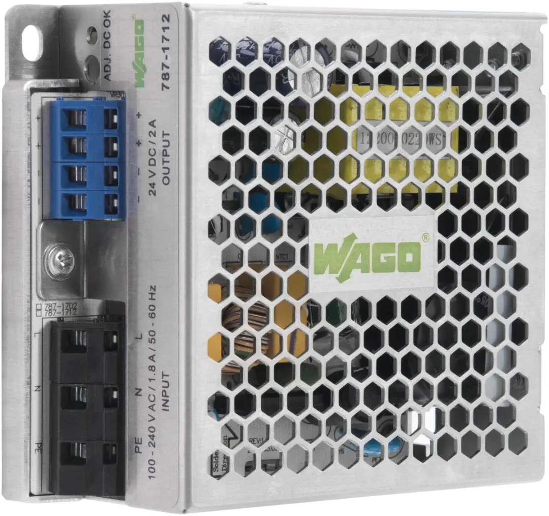 WAGO 787-1712 DIN-rail netvoeding 24V 2.5A 60W