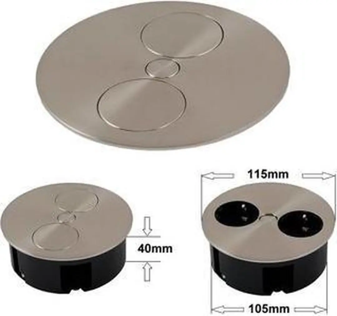 Bachmann TWIST 1x Geaard Stopcontact met USB - Wit 2m - afbeelding 2 van 4