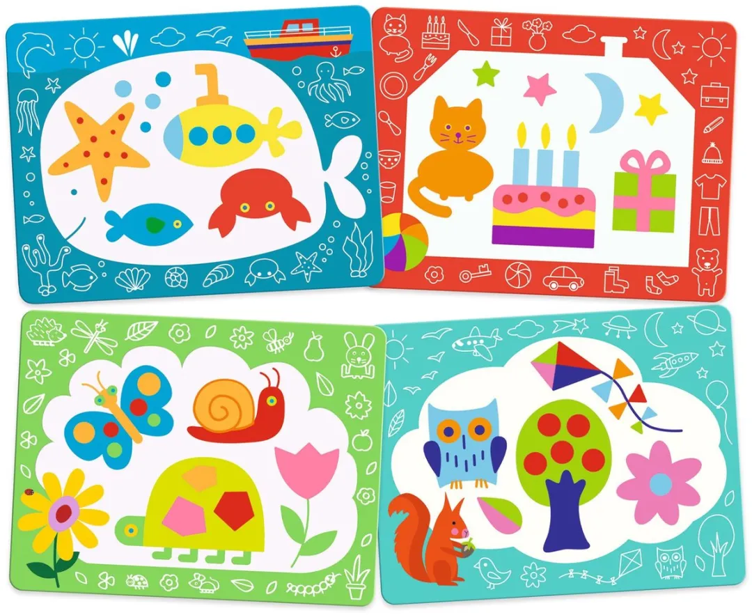 Djeco Zestaw Artystyczny Esy-Floresy Waterkleurboek - Veelkleurig - afbeelding 5 van 6