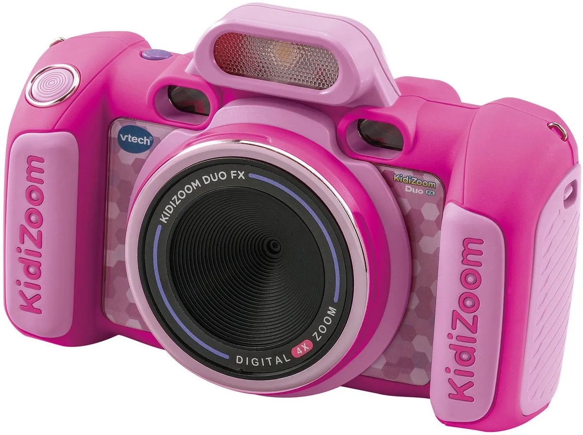 VTech KidiZoom Duo FX Kindercamera - 8MP - Roze