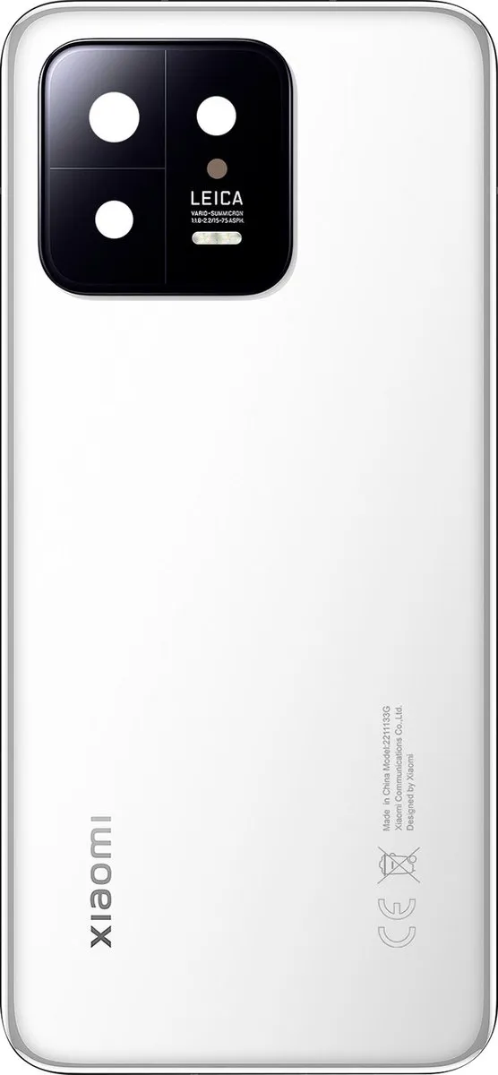 Xiaomi 13 Achterkant Batterijdeksel Wit