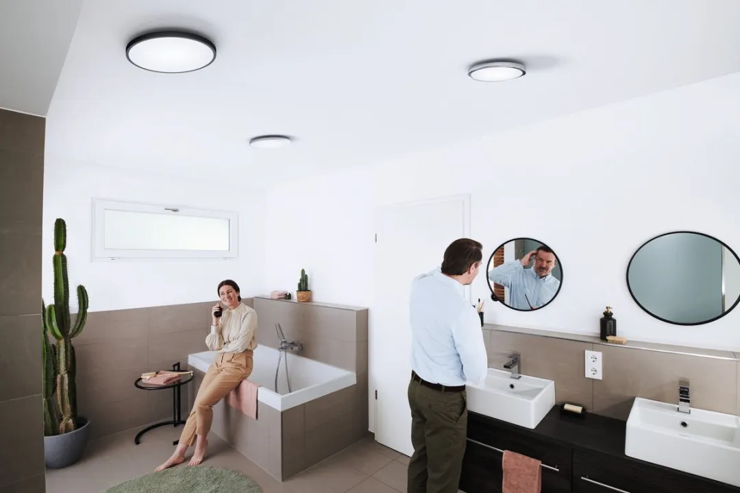 Osram SMART+ Matter Orbis Disc LED Badkamerlamp 24W 1900lm - IP44 Wit