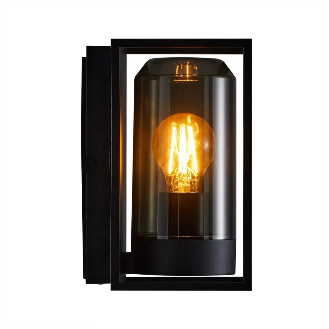 Nordlux Griffin Wandlamp E27 - Smokey Glas - afbeelding 6 van 6
