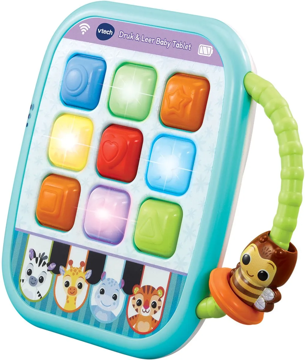 VTech Baby Dierenvriendjes Druk & Leer Tablet 80-540423