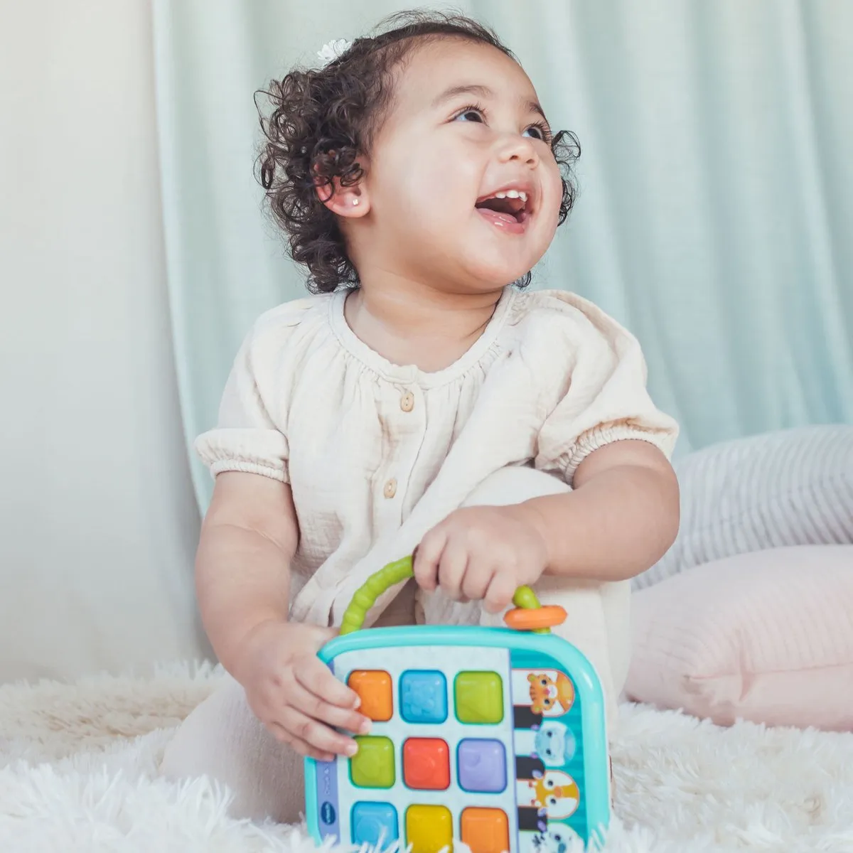 VTech Baby Dierenvriendjes Druk & Leer Tablet 80-540423 - Multicolor