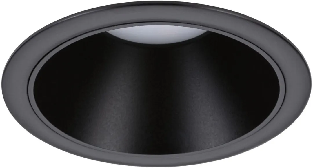 Paulmann LED-inbouwlamp Cole Coin 6W 470lm 2700K - Zwart