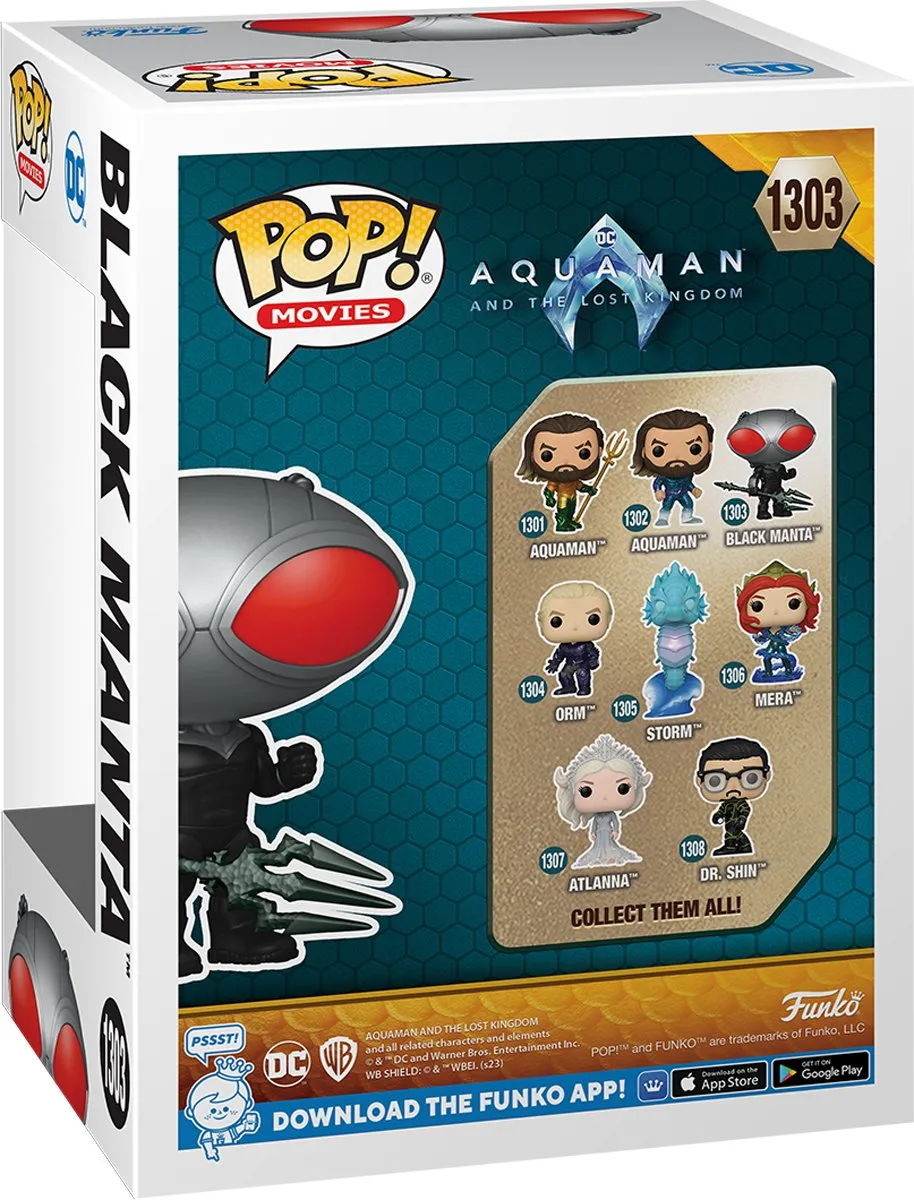 Funko Pop! Aquaman Black Manta Vinyl Figuur 67567