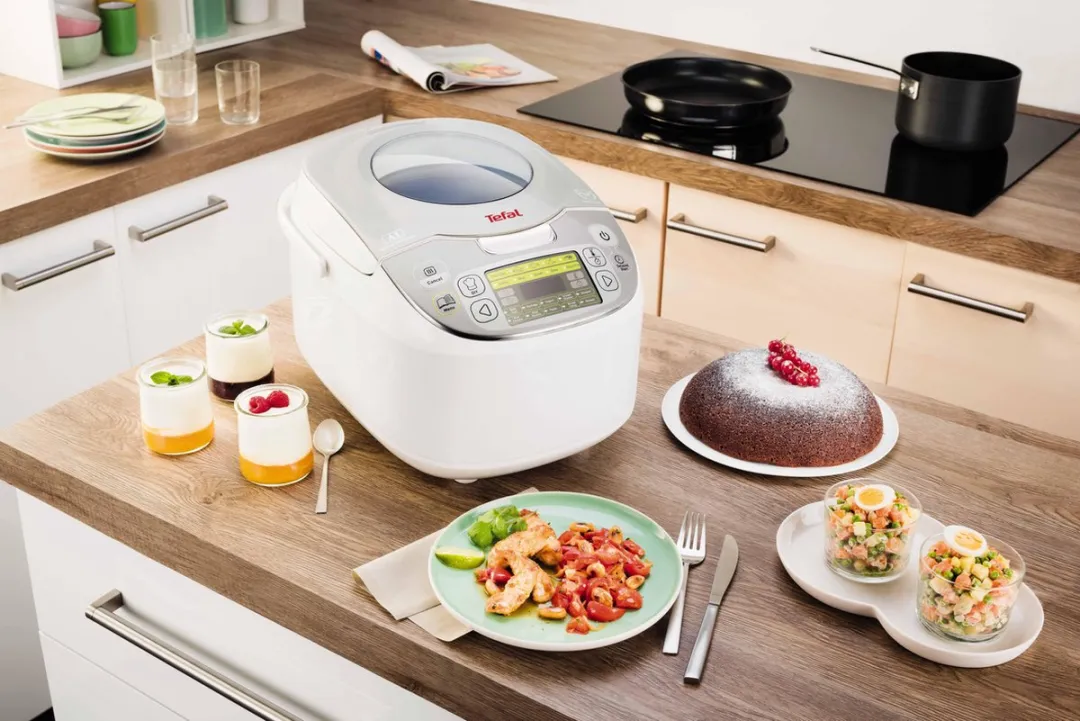 Tefal Multicooker RK8121 - 5L - 45 Programma's - Zilvergrijs