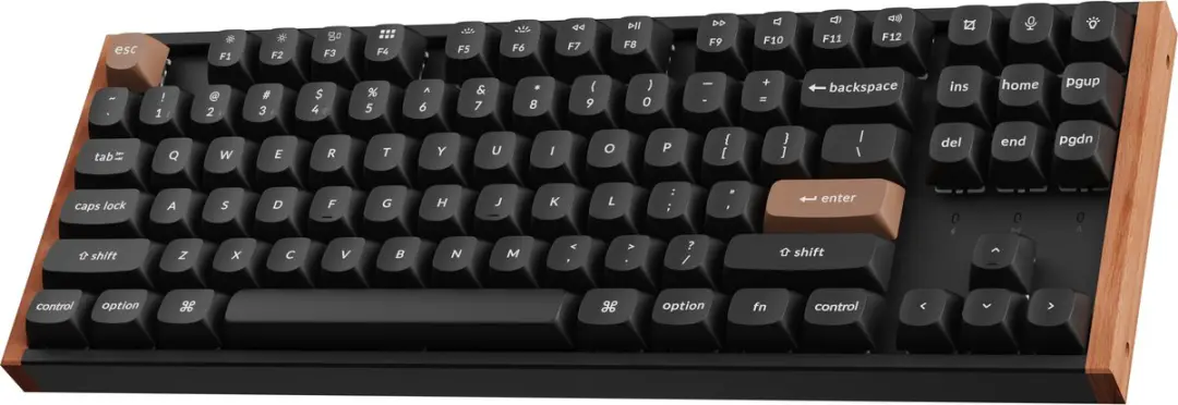 Keychron K8 HE Special Edition K8H-F1 Gaming Toetsenbord - Zwart/Hout - afbeelding 5 van 6