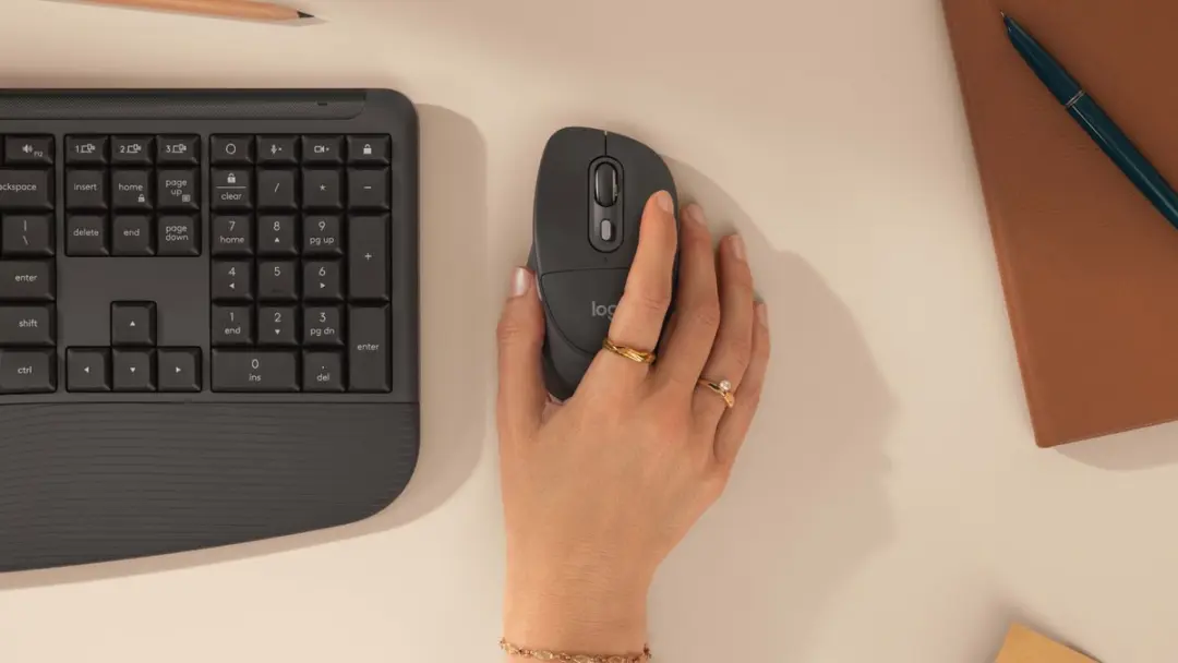 Logitech Signature Comfort Plus MK880 Combo - Grafiet - afbeelding 3 van 6
