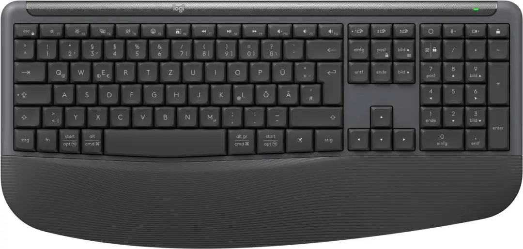 Logitech Signature Comfort Plus MK880 Combo - Grafiet - afbeelding 6 van 6