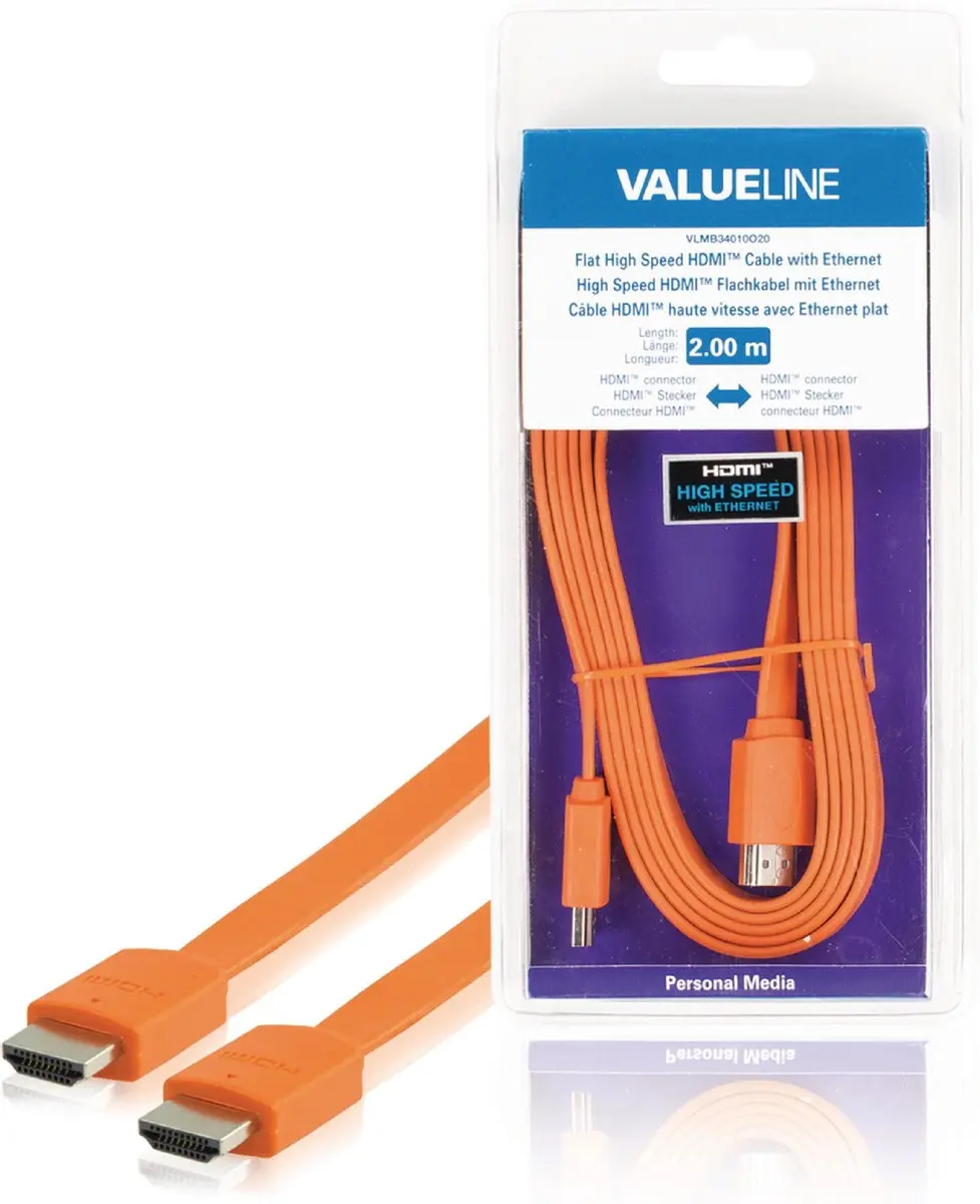 Valueline VLMB34010O20 HDMI kabel