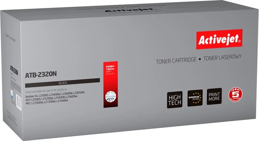 ActiveJet ATB-241BN Toner - Vervanging Brother TN-241BK - Zwart - afbeelding 5 van 5