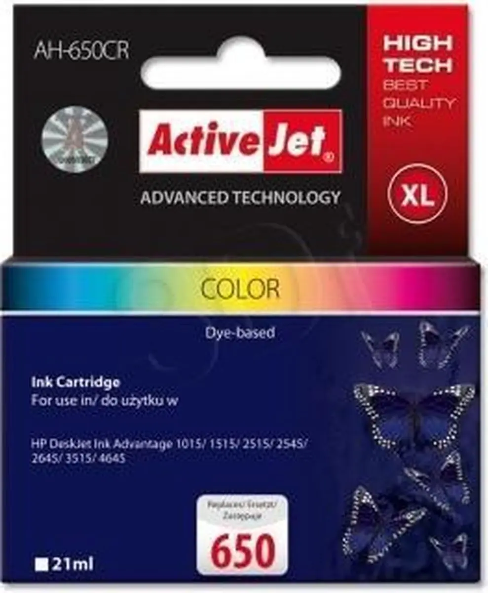 Activejet AH-650CR Inktcartridge XL - HP - afbeelding 3 van 5