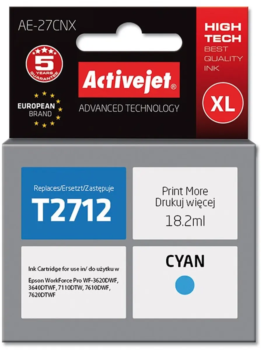 Activejet AE-27CNX Inkt Cyaan