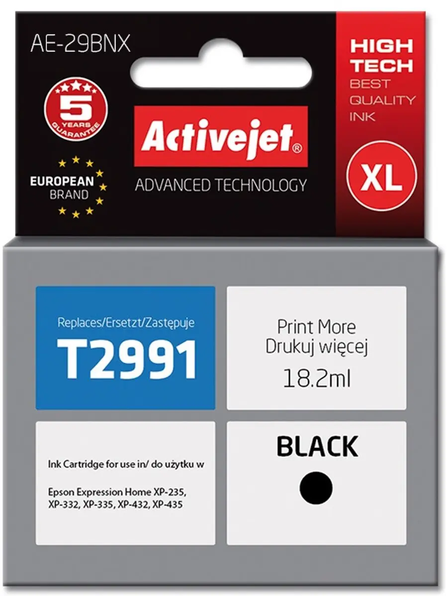Activejet AE-29BNX Inktcartridge XL