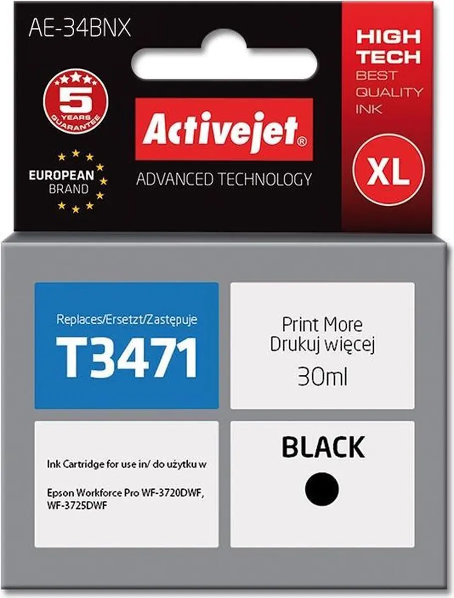 ActiveJet AE-34BNX Inktcartridge