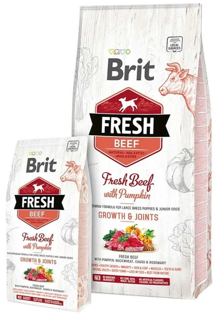 Brit Fresh Volwassen Kalfsvlees 12kg