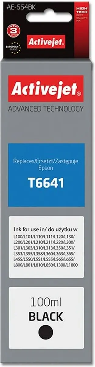Activejet AE-664BK Inktcartridge XL