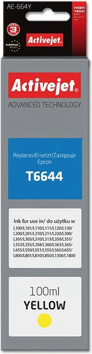 ActiveJet AE-664Y Inktcartridge