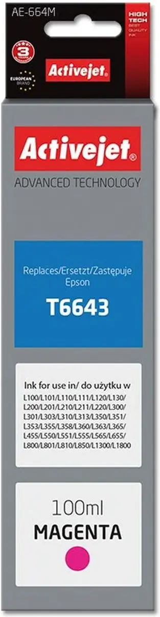 Activejet Inktcartridge AE-664M