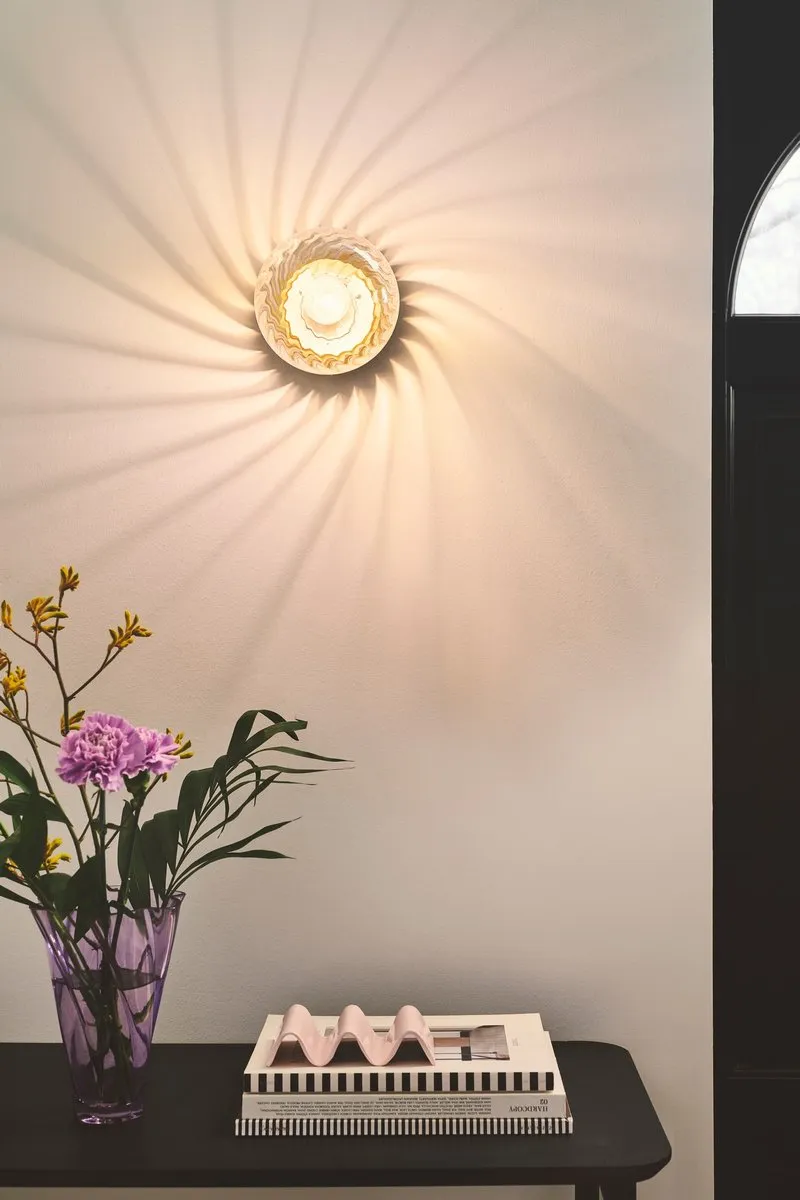 Nordlux Chisell Wandlamp E14 - 15cm - Messing/Transparant