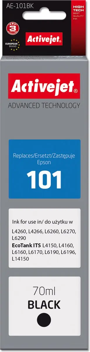 ActiveJet AE-101BK Inkt Zwart