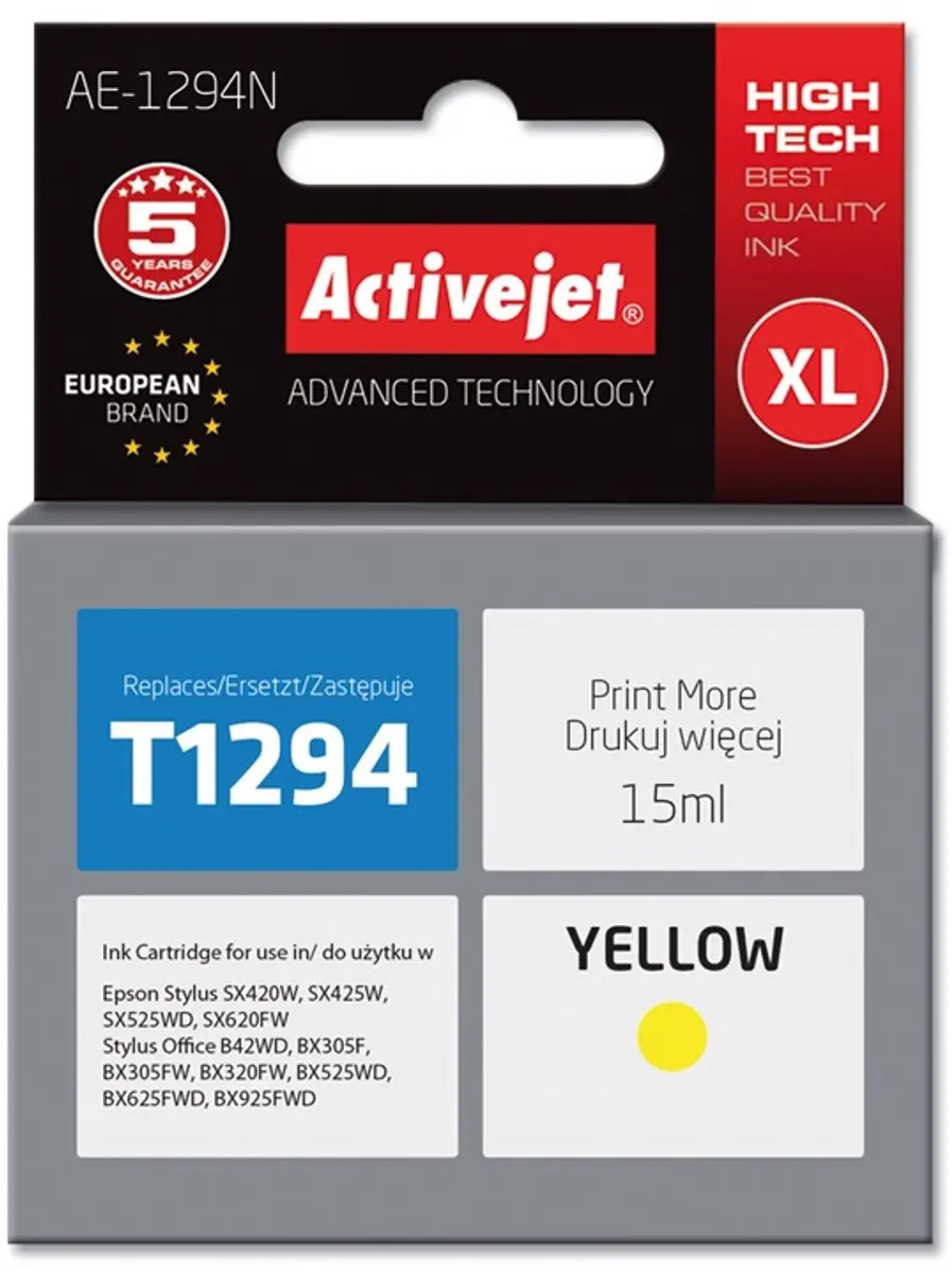 Activejet AE-1294N Inktcartridge XL