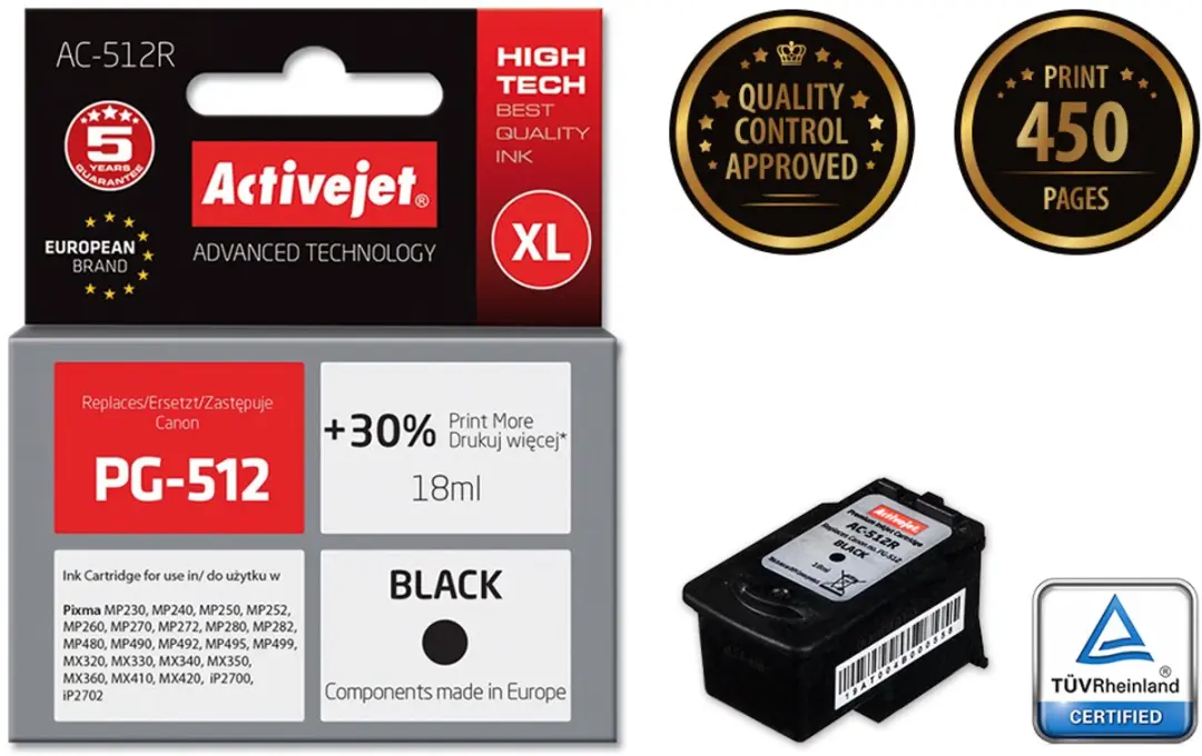 ActiveJet AC-512R Inktcartridge
