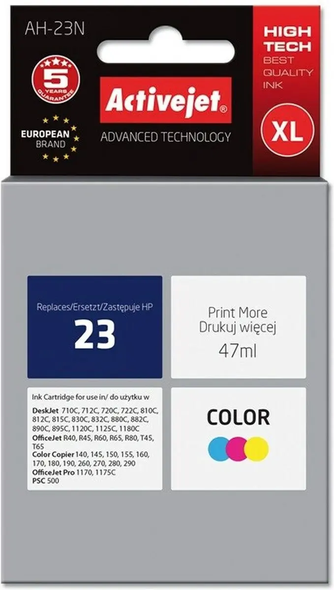 ActiveJet AH-23N Inktcartridge