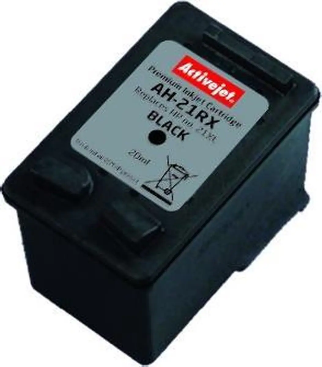 Originele inkt cartridge Activejet AH-21RX Zwart - afbeelding 4 van 6