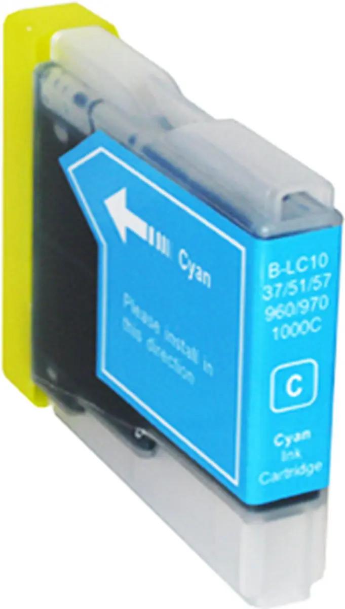 Originele inkt cartridge Activejet AB-1000CN Cyaan - afbeelding 3 van 6