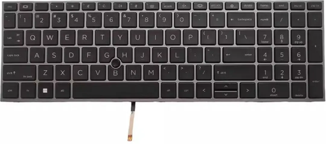 Notebook keyboard for HP ZBook Fury 17 G7 G8 with backlit