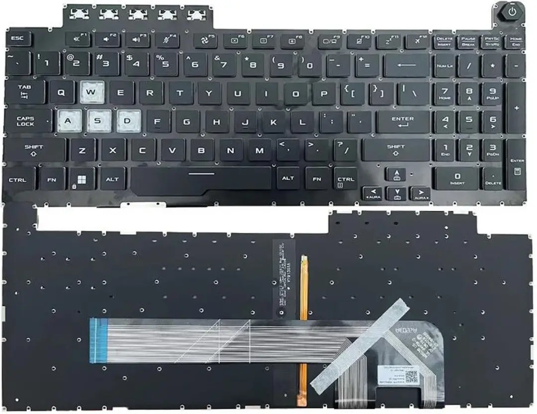 Notebook keyboard for Asus TUF Gaming FX506 FX706 with backlit