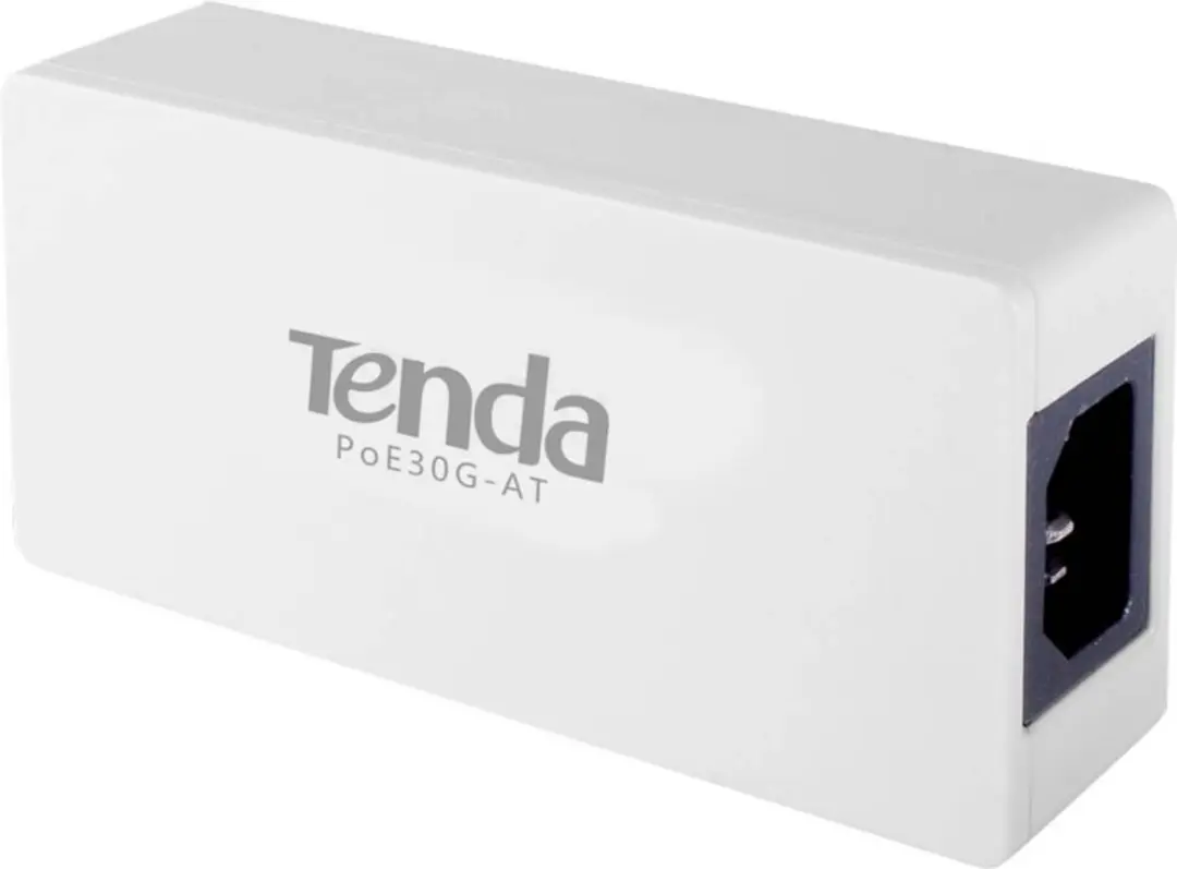Tenda PoE30G-AT PoE-injector 10 / 100 / 1000 MBit/s IEEE 802.3at (25.5 W) - afbeelding 3 van 4