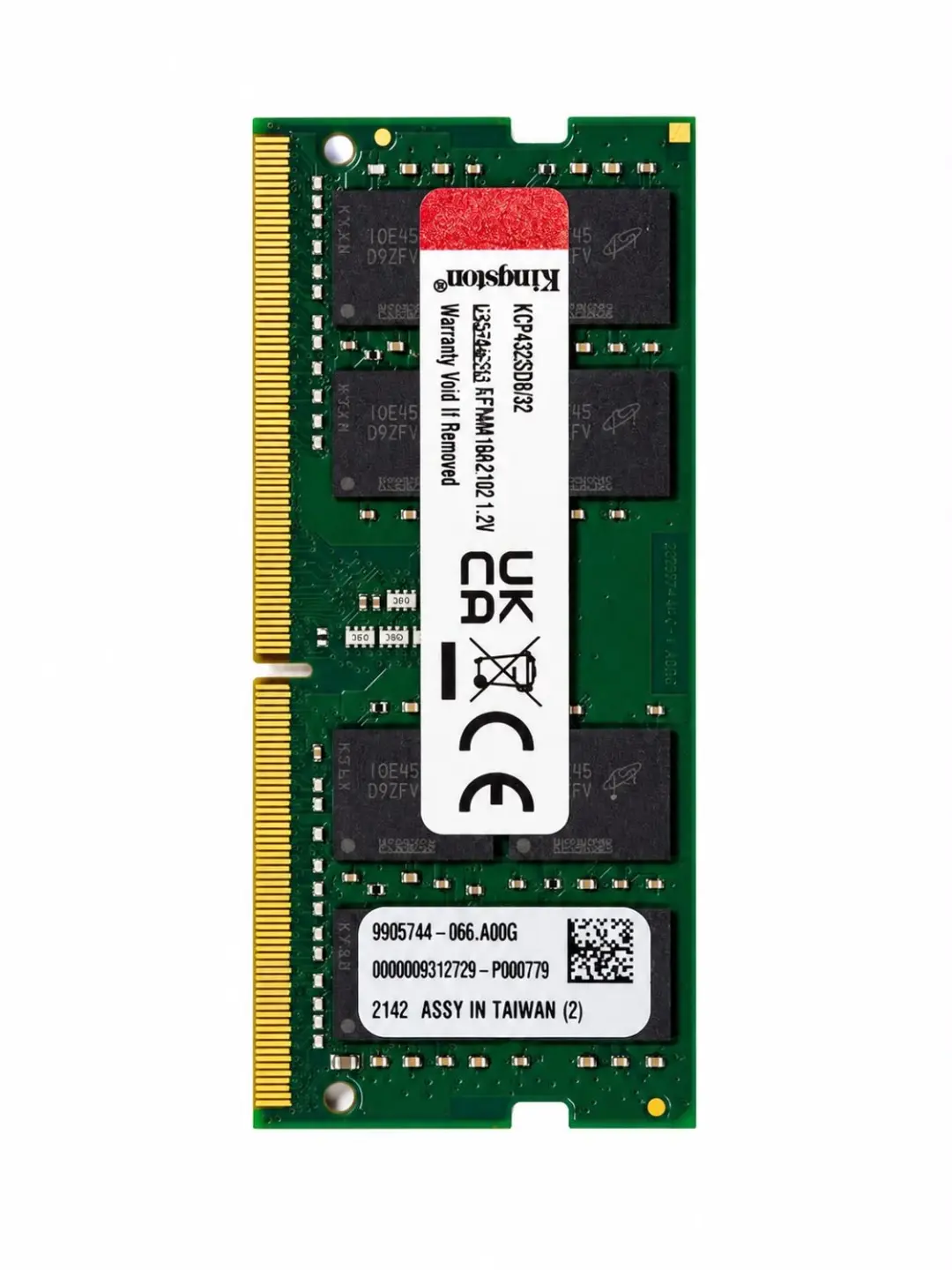 Kingston 32GB DDR5 SODIMM (1x32GB) 3200MHz KCP432SD8/32