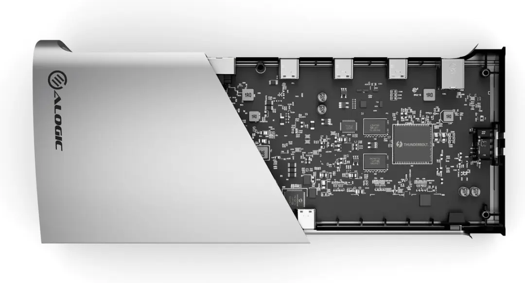Alogic Blaze TB4D3TB Thunderbolt 4 Dockingstation - Zwart - afbeelding 2 van 6