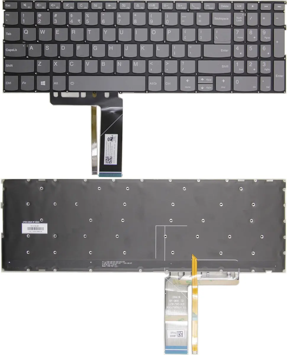 Notebook keyboard for Lenovo ThinkBook 15-IML with backlit