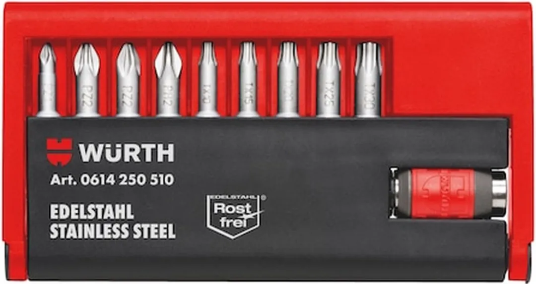 Würth Bitassortiment 10-delig T30