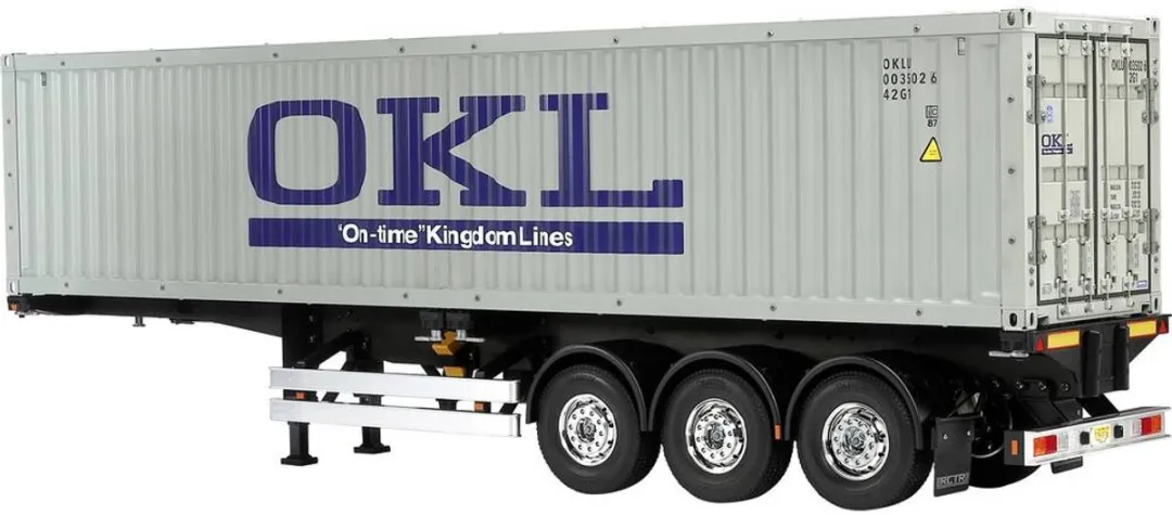 Tamiya On-time Kingdom Containeroplegger 1:14 - Kleurloos
