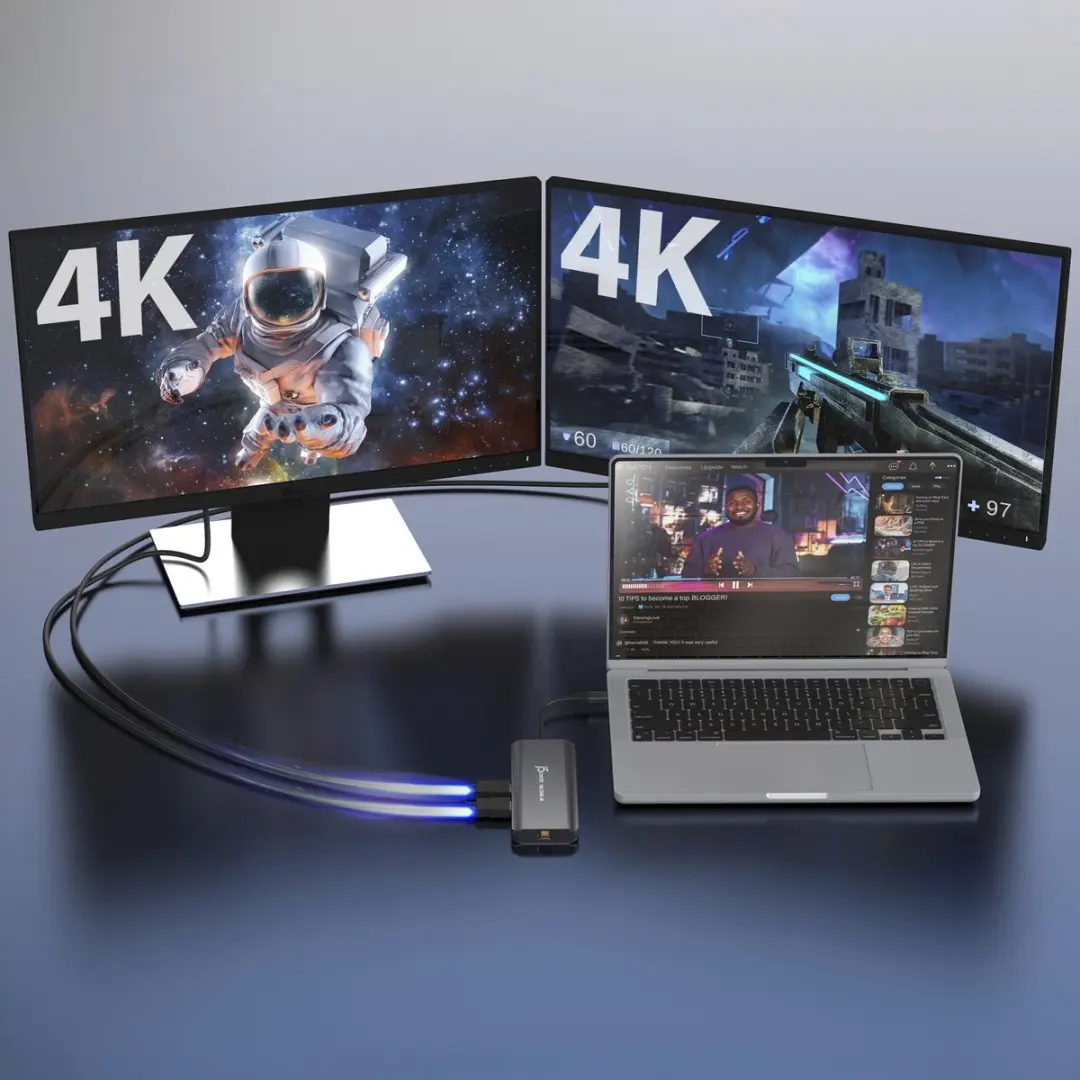 j5create JCD398-N Docking Station - Ruimtegrijs - afbeelding 5 van 6