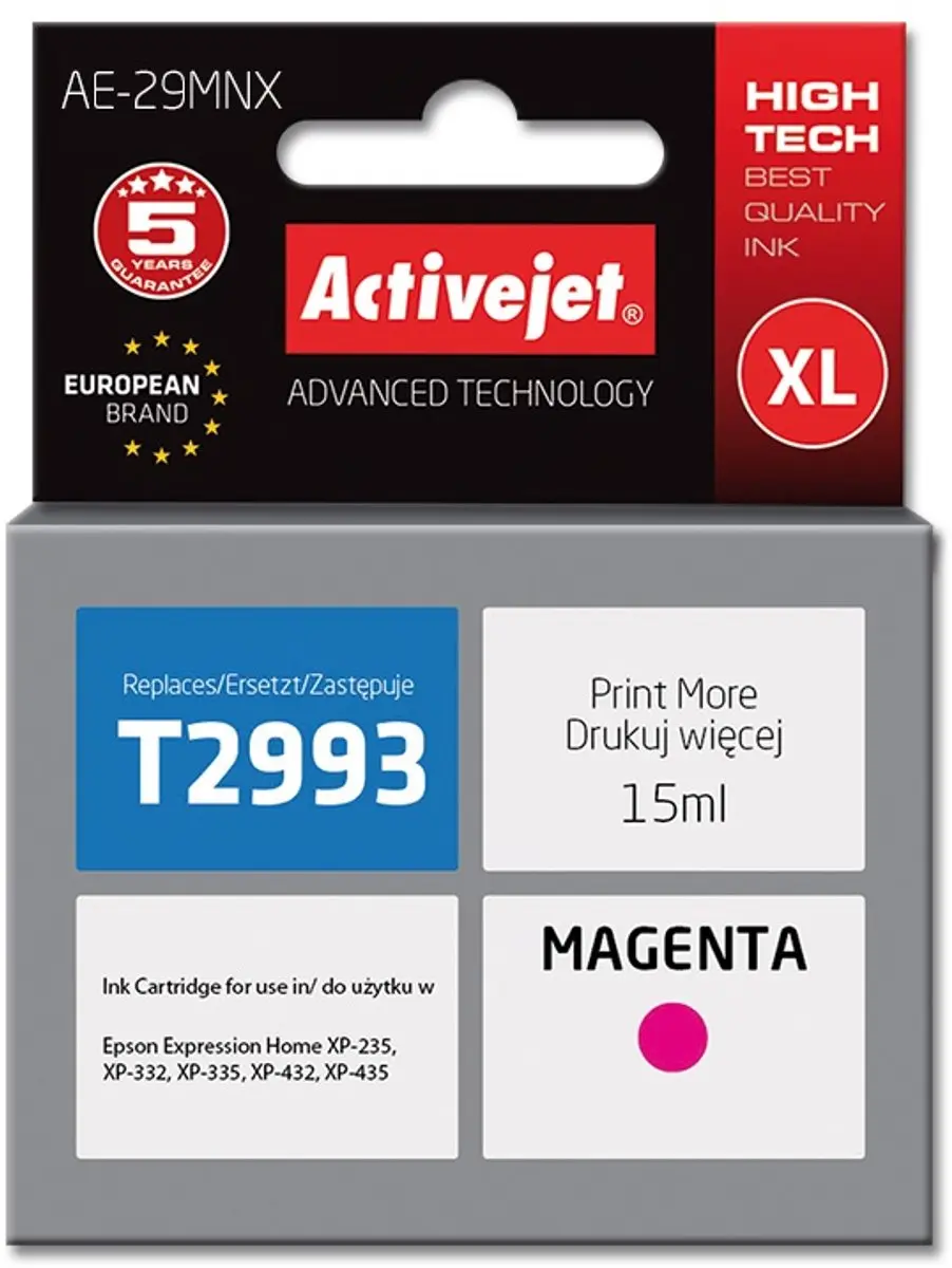 ActiveJet AE-29MNX Inktcartridge