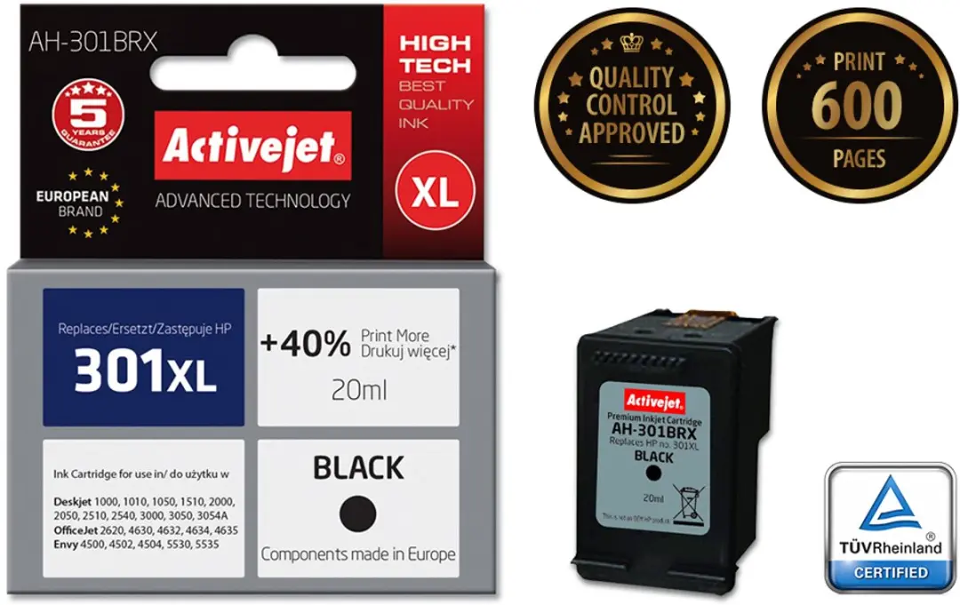 ActiveJet AH-301BRX Inktcartridge
