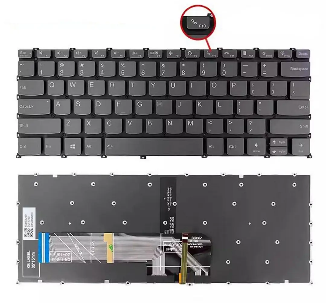 Notebook keyboard for Lenovo ThinkBook 14 G2 G3 with backlit F10 Phone