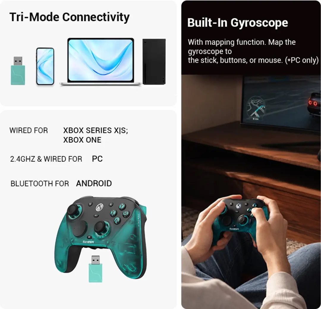 GameSir G7 Pro Aimlabs Edition Controller GSG7XAS001 - afbeelding 4 van 6